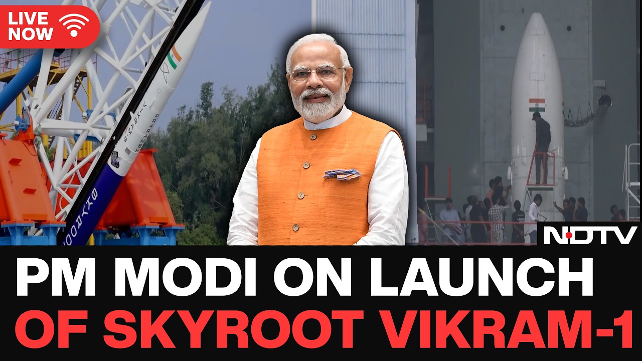 Skyroot Vikram-1 Launch LIVE | 'Historic Frontier': PM Modi's Message Ahead Of Historic Space Launch