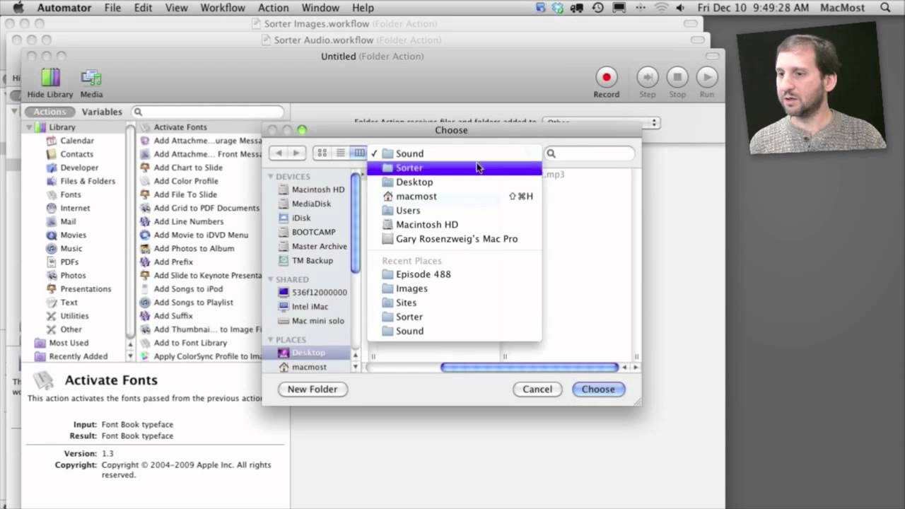Automator Folder Actions (MacMost Now 488)
