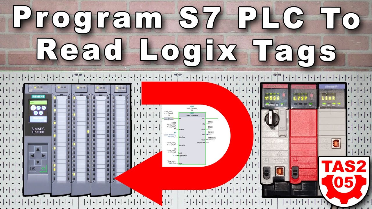 Read Logix Tag Values Into An S7 PLC Over Ethernet