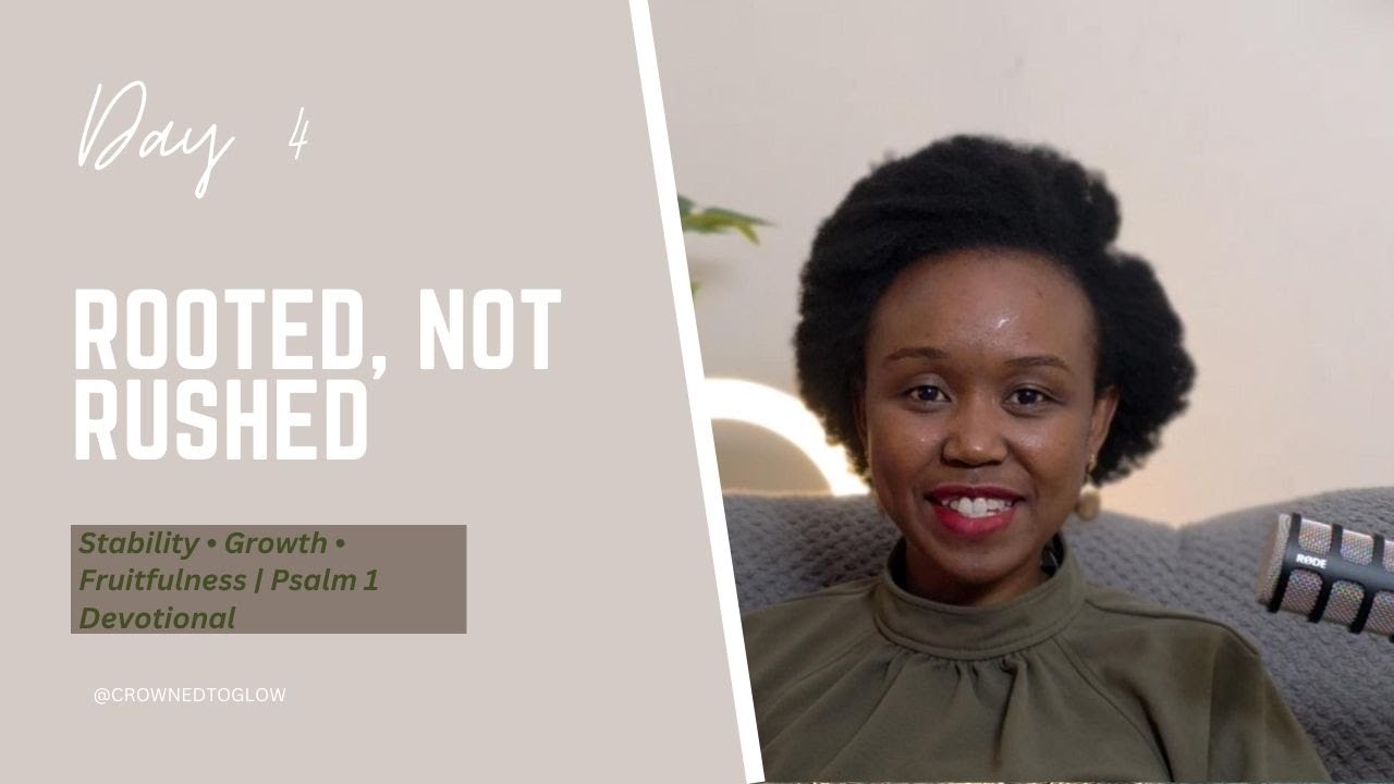ROOTED NOT RUSHED