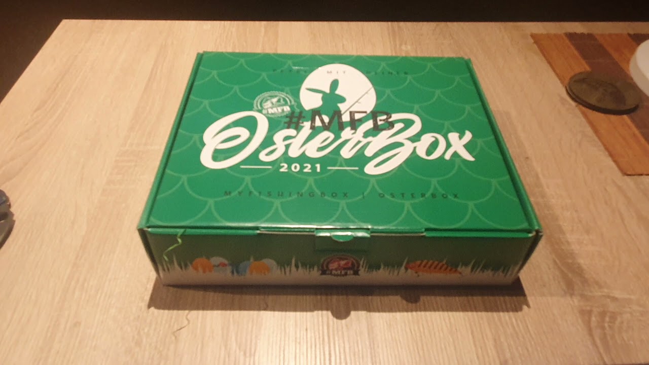 Unboxing MFB BOXEN Pro(schwarz) und Raubfisch(blau) und die Osterbox 2021