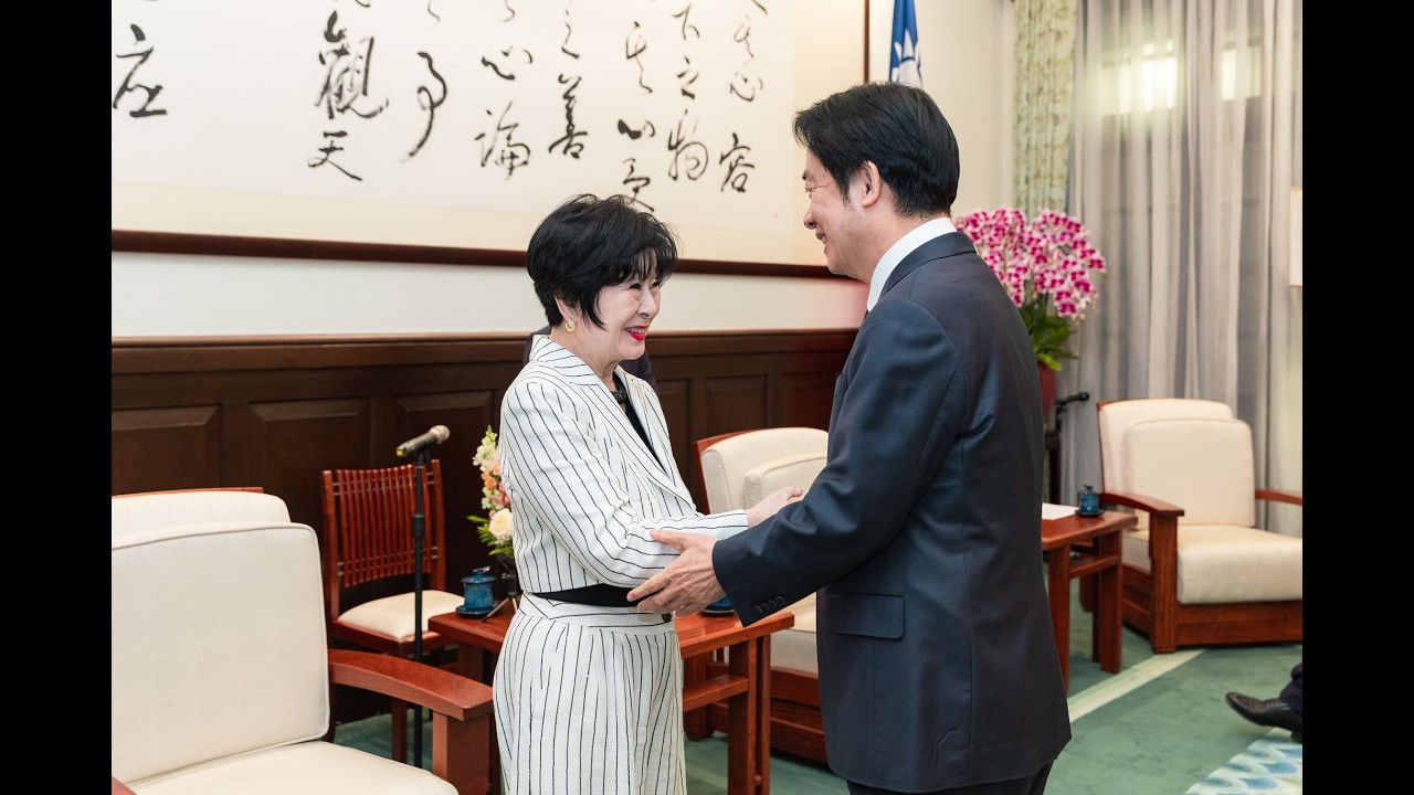 20260304  總統接見「日本參議院前議長山東昭子乙行」