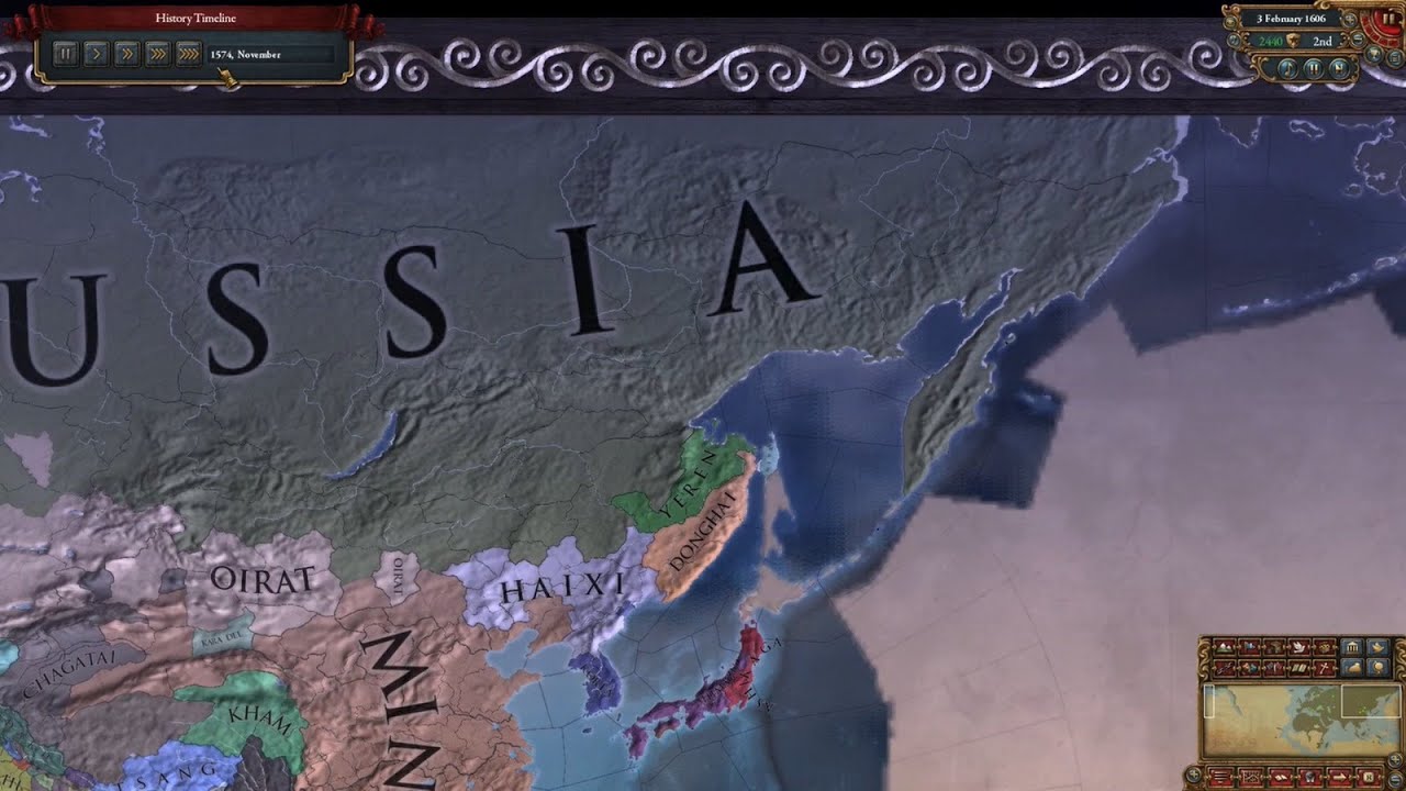 Europa Universalis IV Muscovy to Russia Guide With Relentless Push East Achievement (1.31)