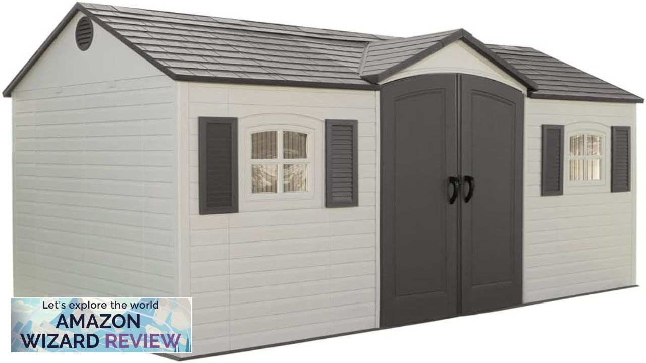 Lifetime 6446 Outdoor Storage Shed 8 x 15 Foot Desert Sand Review