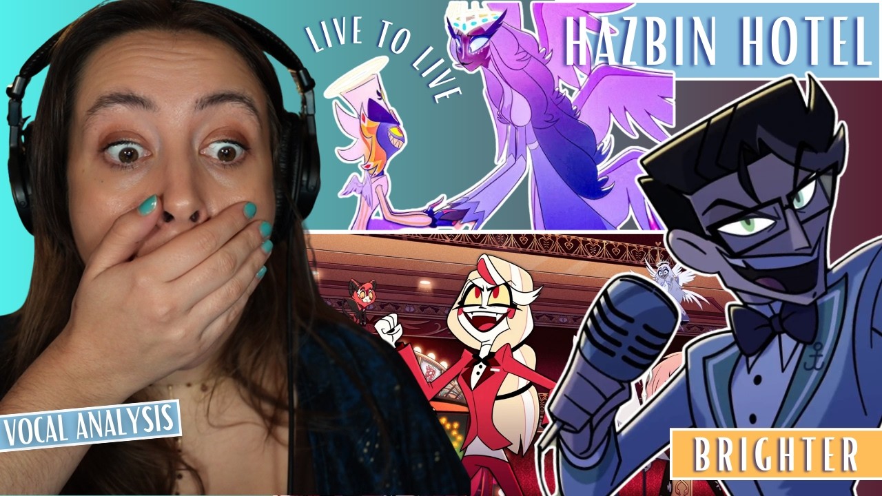 Made it to BRIGHTER from HAZBIN HOTEL + Live to Live + About the Future (Reaction & Analysis)