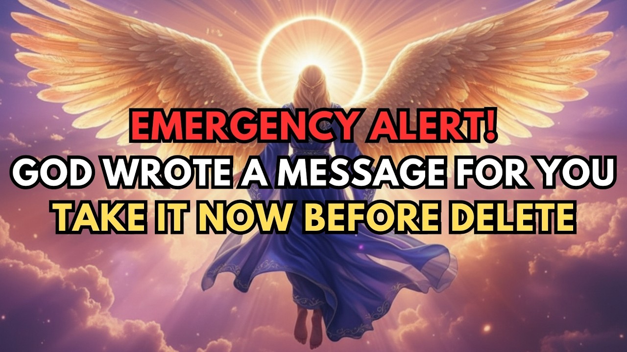 🔴 ONLY  60 SECONDS LEFT — ARCHANGEL MICHAEL IS PLEADING: THREE WEEKS AGO GOD WROTE A MESSAGE…