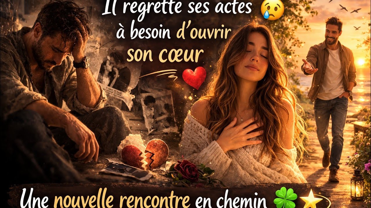 ❤️Il vit avec les regrets de ses actes😢1 Nouvelle rencontre s'amorce pour 1 relation saine & durable