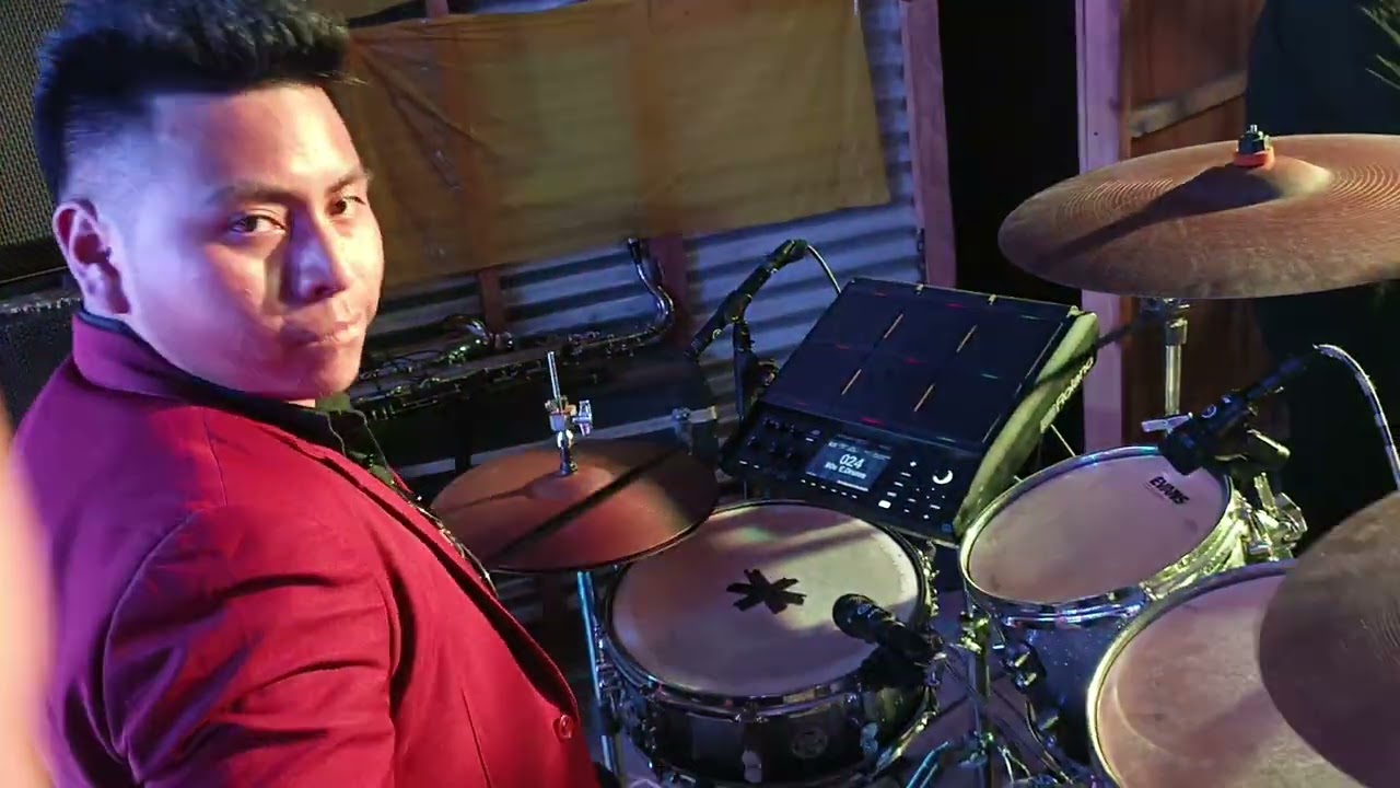 Renzo pedro y su marimba Voy a conquistarte en vivo desde santa cruz barillas