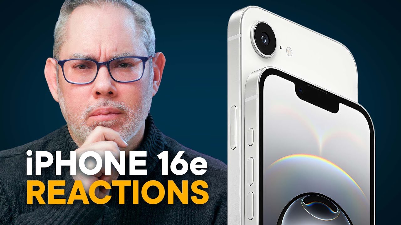 🔴 iPhone 16E Reaction