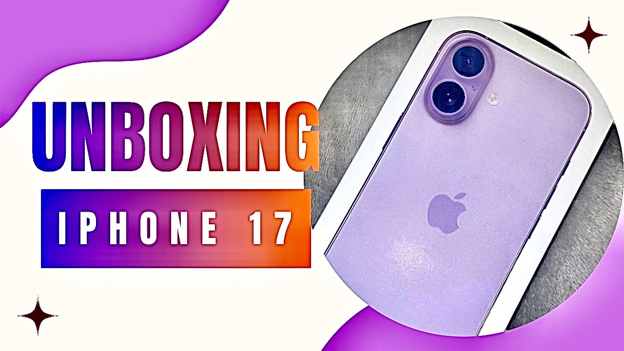 iPhone 17 #unboxing #lavender #latest #iphone #apple 
