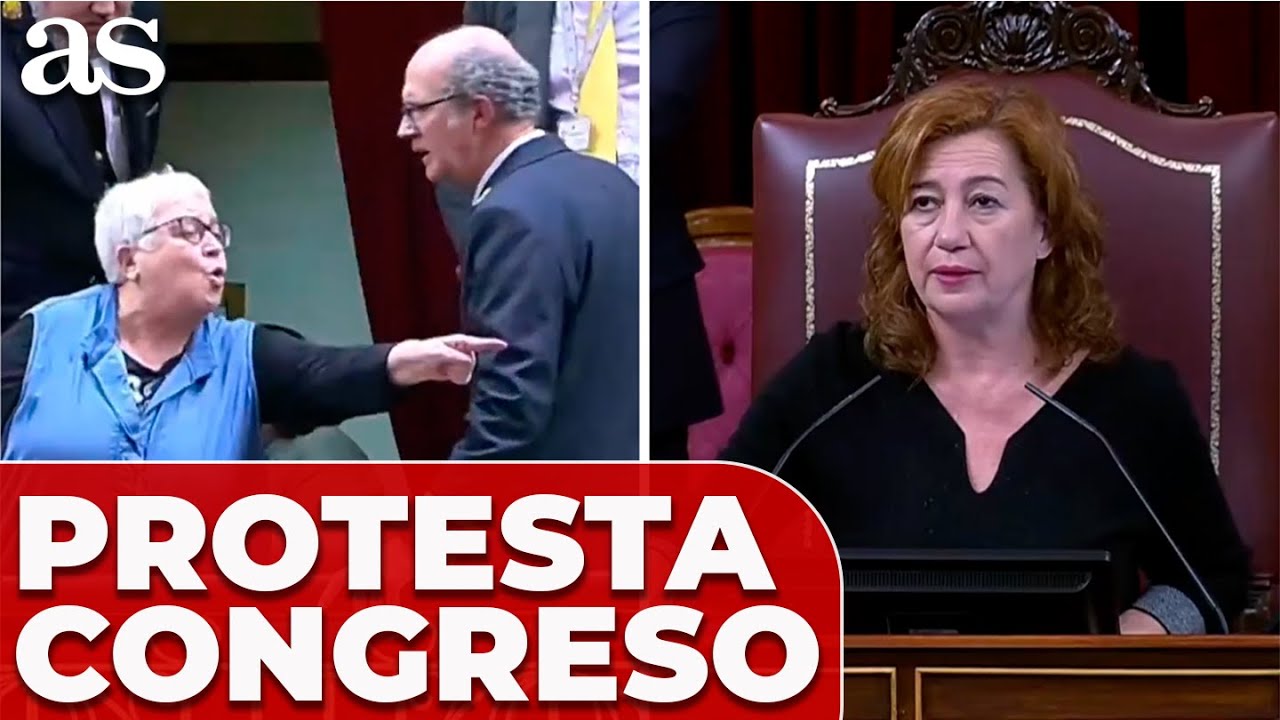 INDIGNACIÓN en el CONGRESO: una mujer interrumpe la sesión tras el NO a la SUBIDA de las PENSIONES