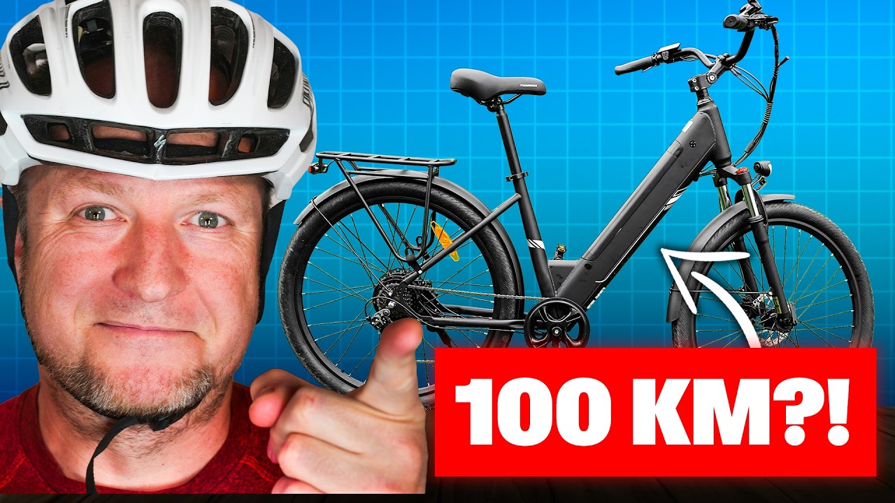 Touroll J1 Pro Test: 100 km Reichweite mit dem Trekking‑E‑Bike für unter 800€?