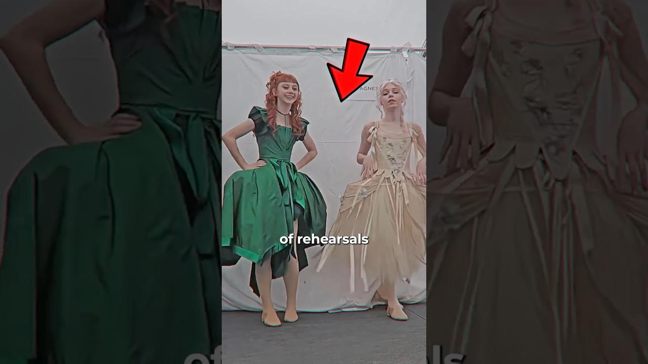 The Secret Behind Enid & Agnes' Gala Dance on Wednesday S2 #WednesdayNetflix #EnidAndAgnes