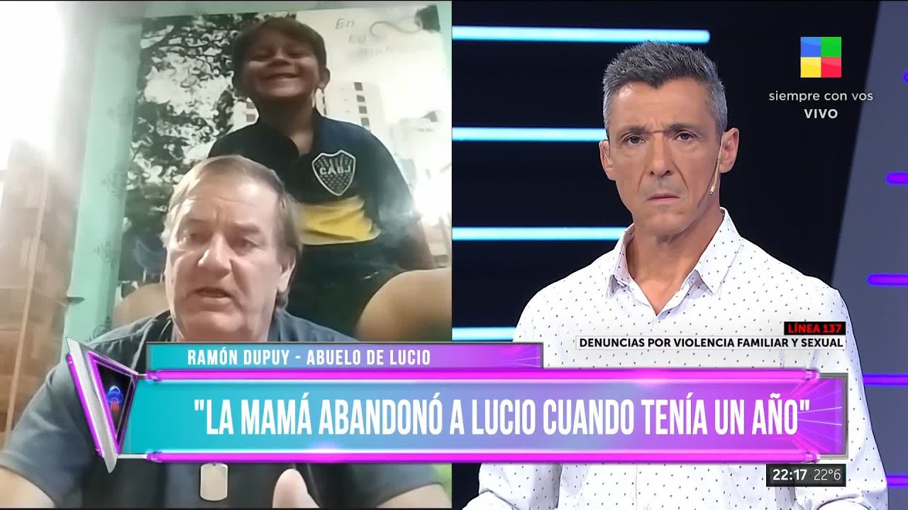 🗣️ Habla Ramón, abuelo de Lucio luego de la declaración de la acusada