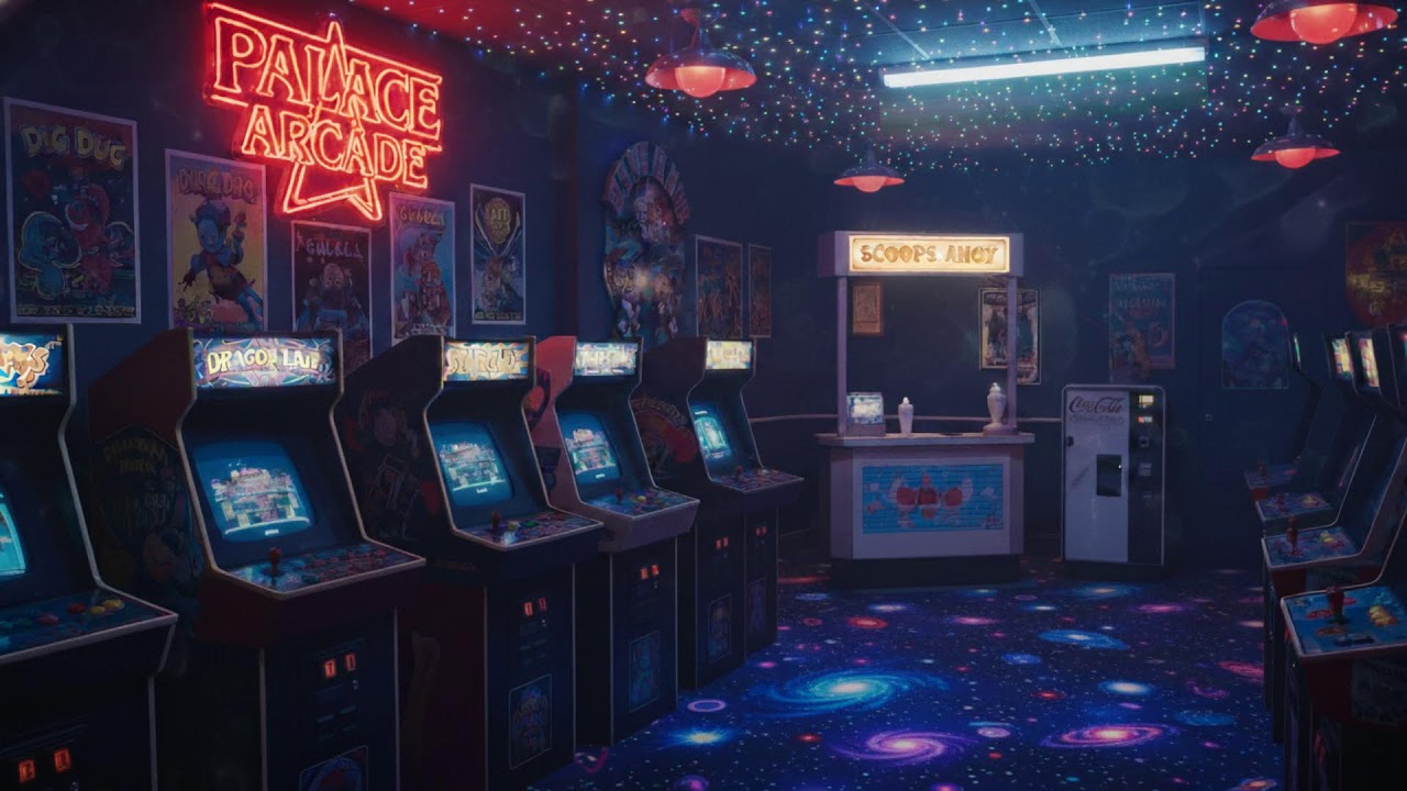 STRANGER THINGS Atmosphere Live 🔴 / STRANGER ARCADE