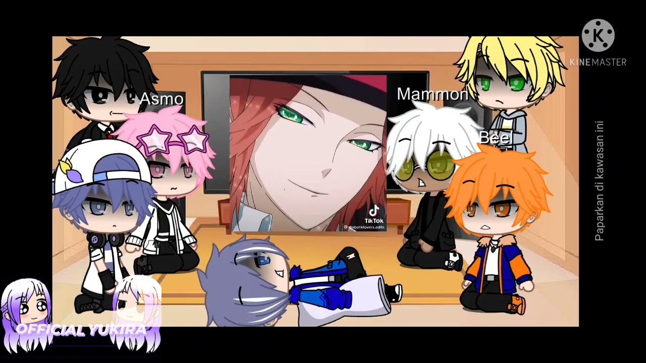 Obey me react to mc as yui komori from diabolik lovers