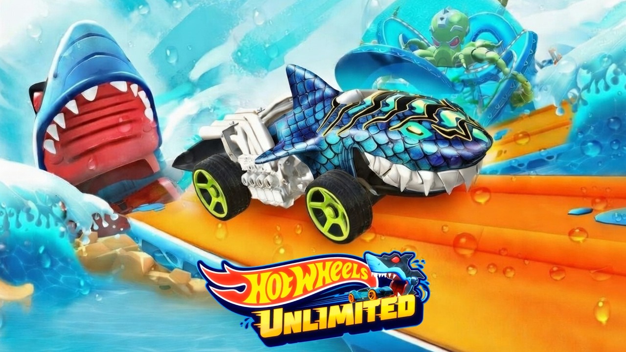 Hot Wheels Unlimited: Let’s Race Sharkruiser in Blue Skin