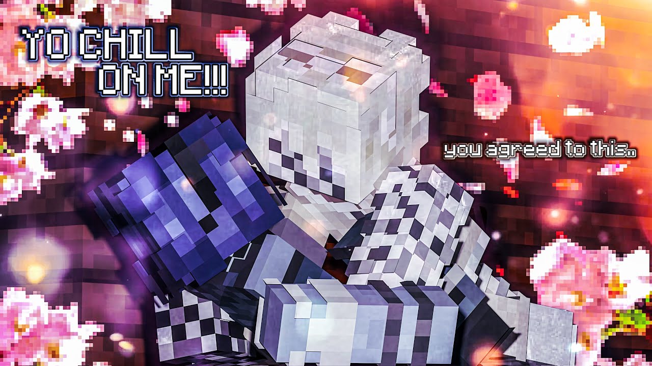 minecraft but if i take damage i CRACK MYSELF