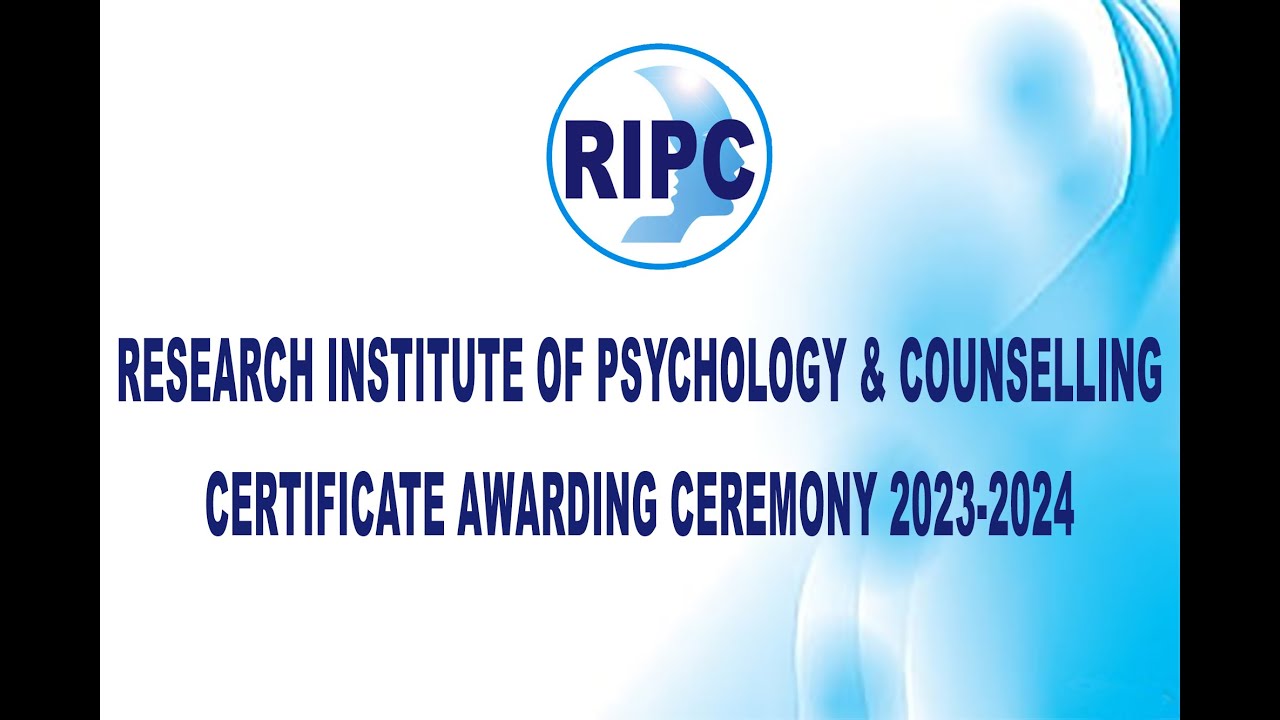 CERTIFICATE AWARDING CEREMONY OF RIPC 2023-2024