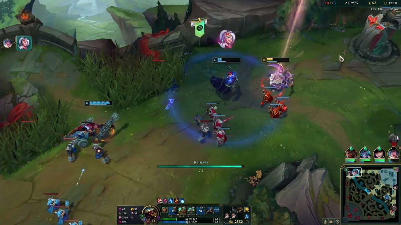 Runas mal, Taliya mal, objetivos casi que peor y Rammus dice OK