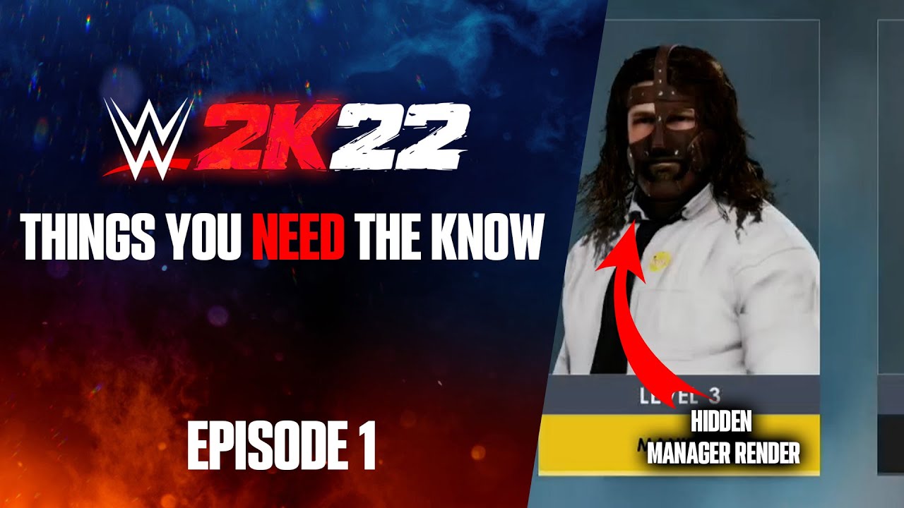 Things you NEED to know about in WWE 2K22 #1: (Unreleased Taunt, Hidden Renders & More)