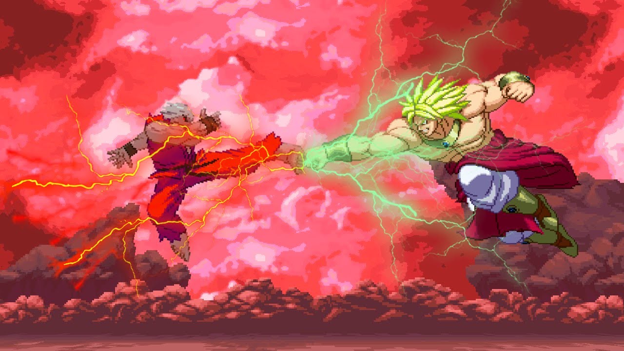 Violent Ken Vs Broly [Street Fighter][Dragon Ball][Anime MUGEN][CVS/PotS/Infinite][Capcom Vs SNK 3]