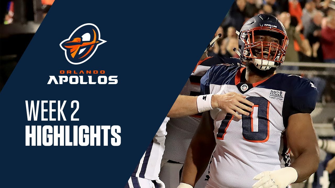 Orlando Apollos' Jalin Marshall Makes 57-yard Catch