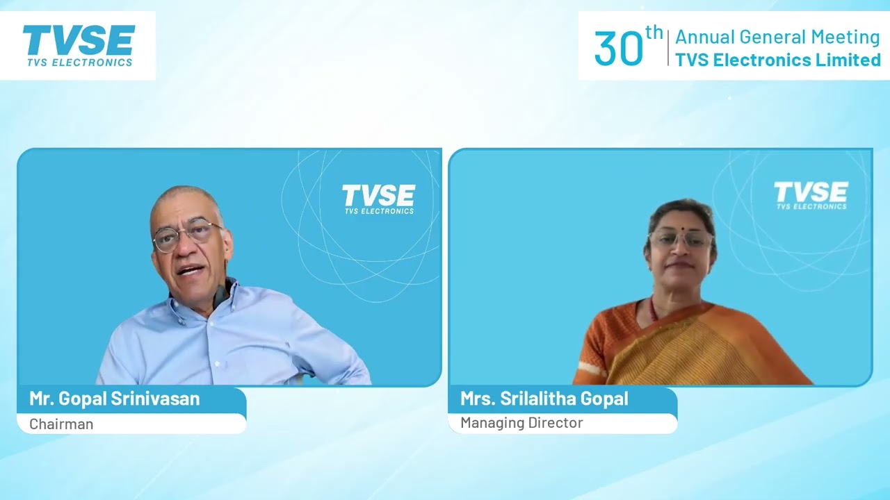 30th Annual General Meeting - TVS Electronics Limited