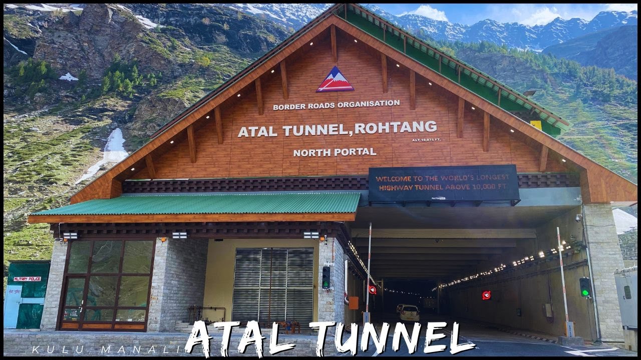 Crossing India's Engineering Marvel ATAL TUNNEL ROHTANG  