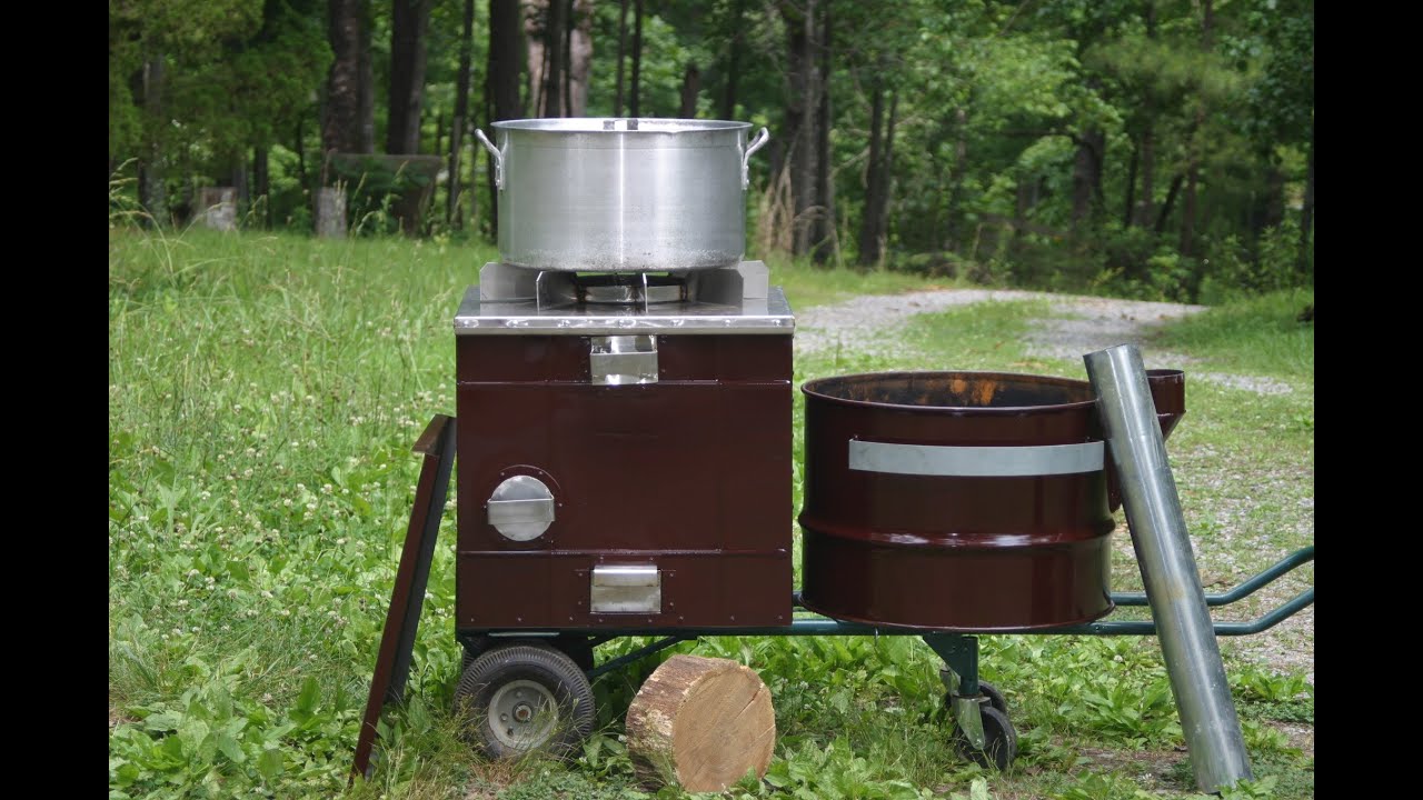 Amazing New Improved Biomass Cooking Stove Cooks Outdoor In the Rain