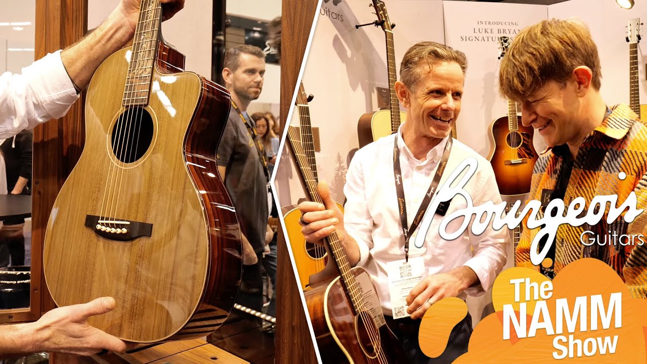 NAMM 2026 | Bourgeois Guitars: New Models & Dark Forest Cypress Model!