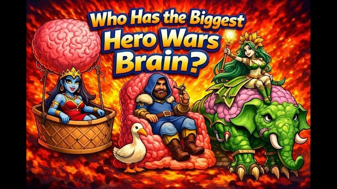 Who Has the Biggest Hero Wars Brain? (Guild War Week 5)