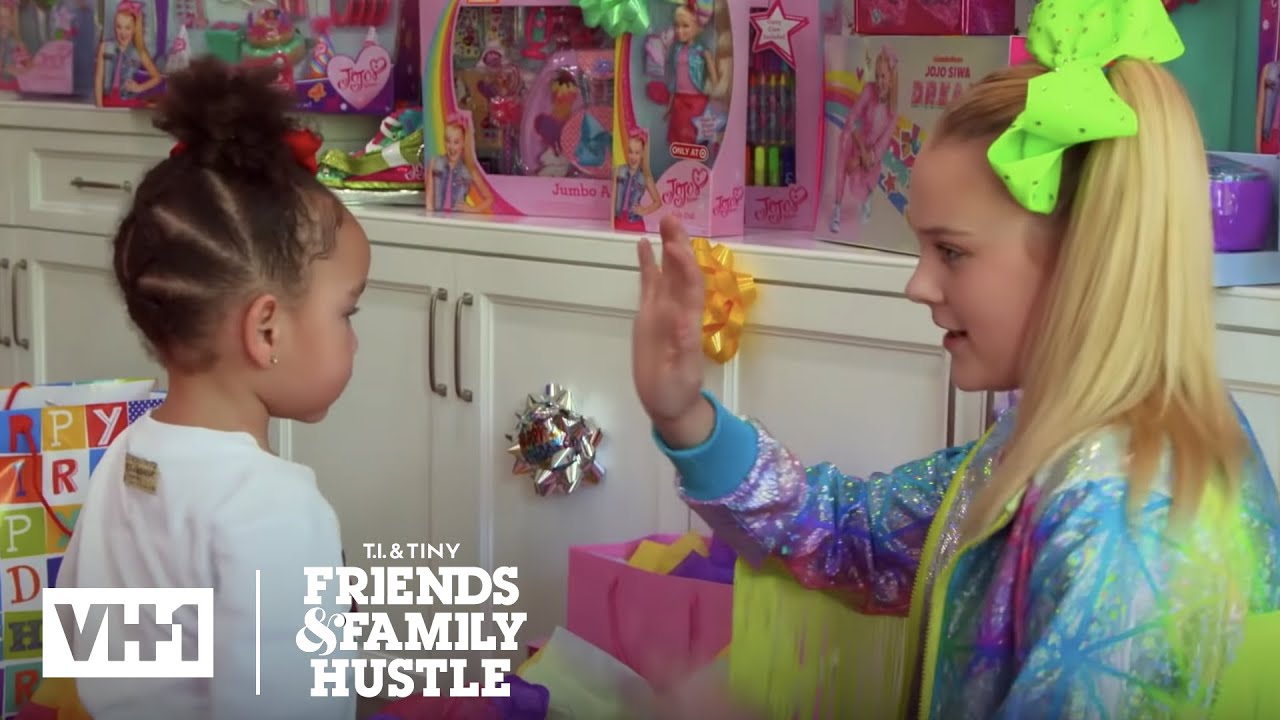 JoJo Siwa Throws Heiress a Birthday Party | T.I. & Tiny: Friends & Family Hustle