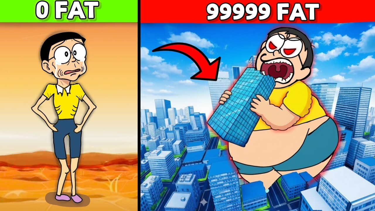 Nobita Became the Fattest In Roblox !