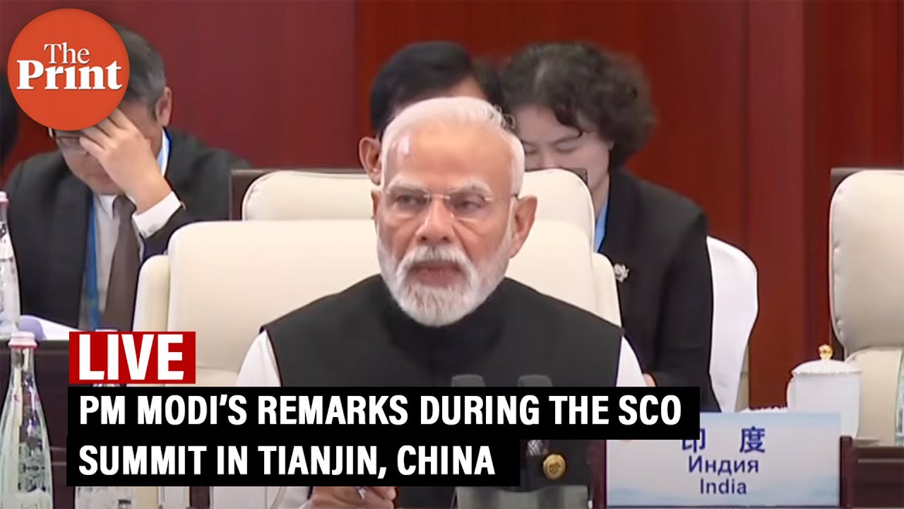 LIVE: PM Modi&rsquo;s remarks during the SCO Summit in Tianjin, China