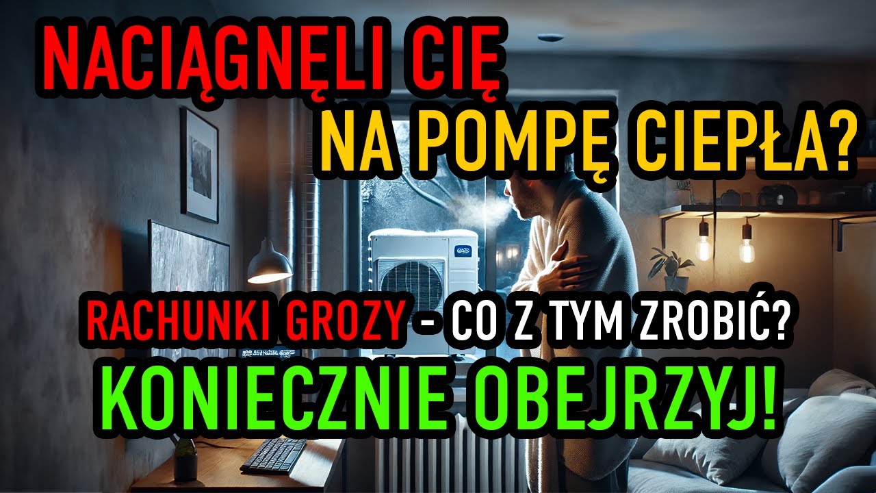 RACHUNKI GROZY przez pompę ciepła szokują! Co możesz zrobić, żeby taniej ogrzewać swój dom?