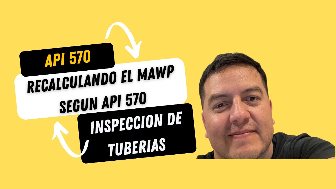 Recalculando el MAWP segun API 570