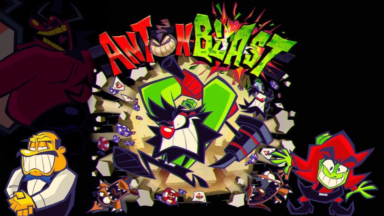 Antonblast: Title Screen & Intro