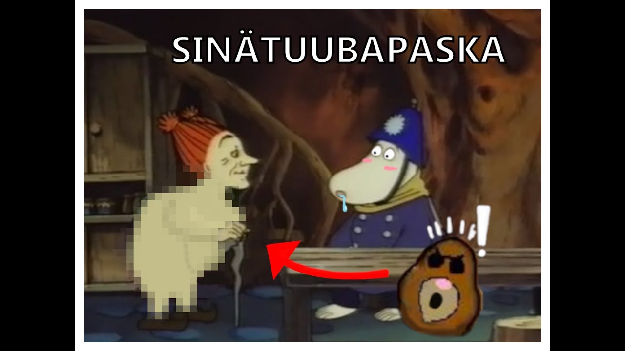 SinäTuubaPaska - Muumien Poliisi ja Noita Yhtyvät Keskusteltuaan