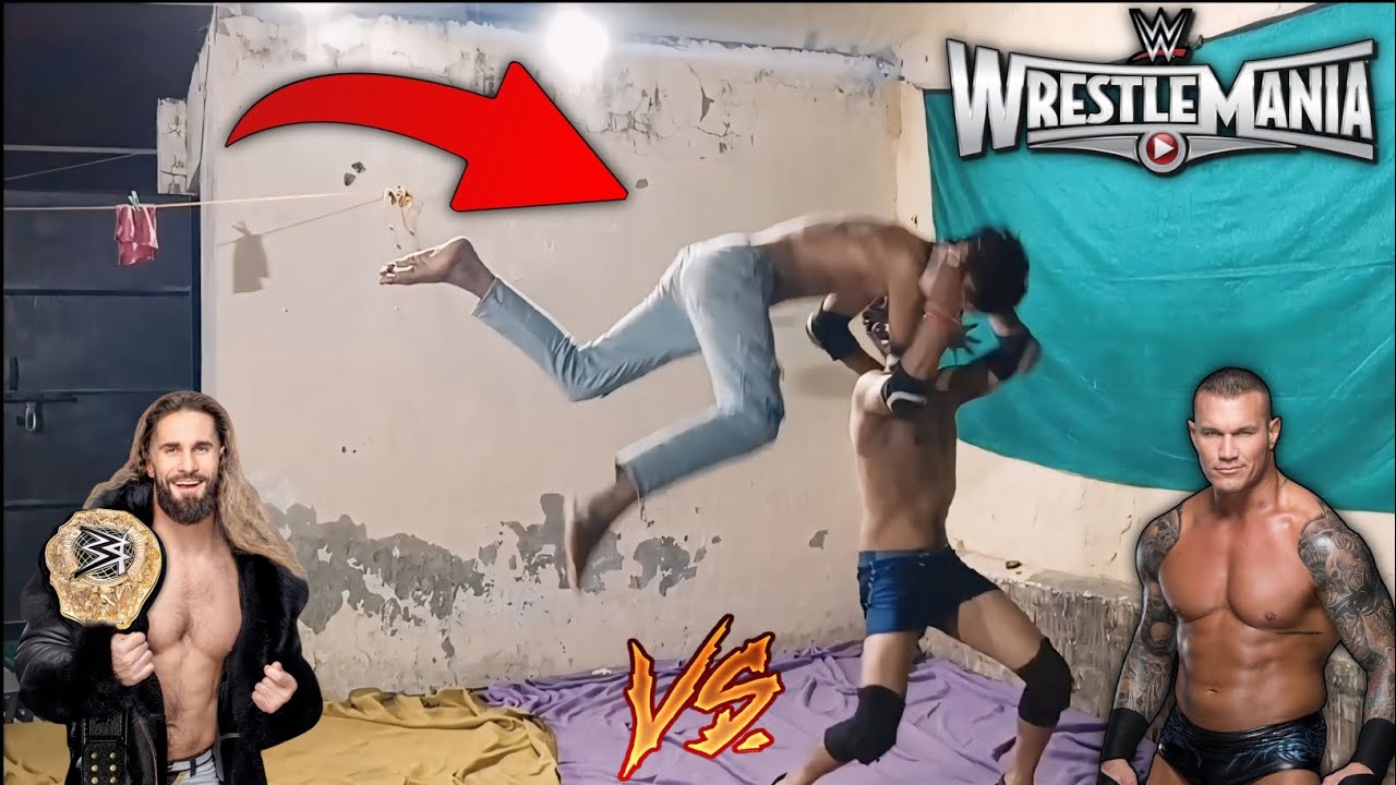 WWE WrestleMania 40 | Randy Orton vs Seth Rollins Full Match | Backyard Wrestling