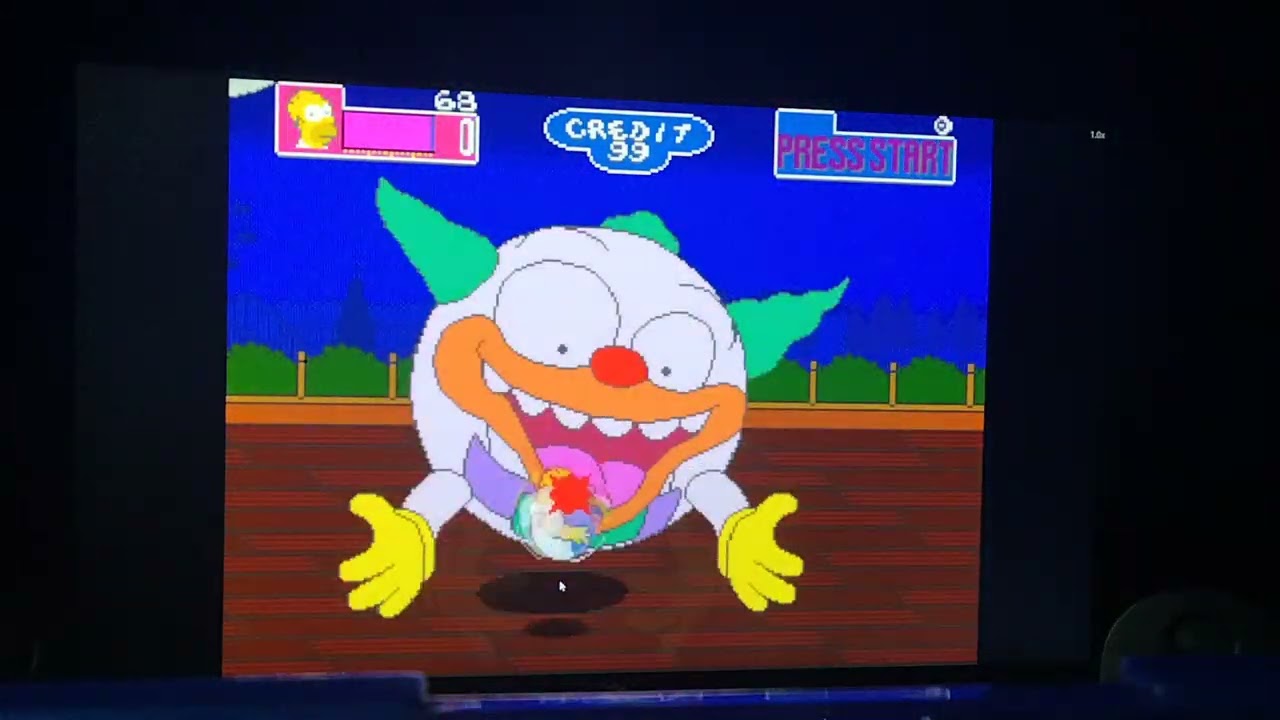 Let's Play The Simpsons On Arcade With Homer Part 1 
