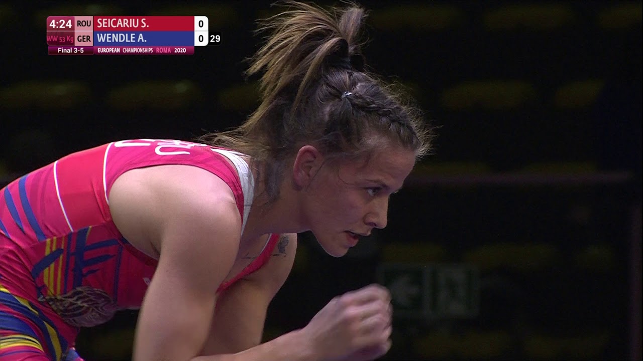 BRONZE WW - 53 kg: S. SEICARIU (ROU) v. A. WENDLE (GER)