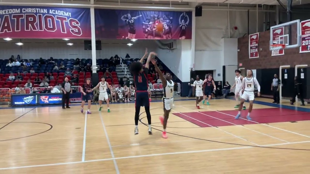 SAC Conference Playoffs Fayetteville Academy vs Freedom Christian Academy 98-78