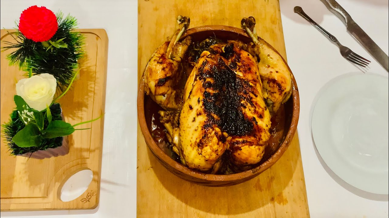 طريقه مبتكره لطبخ الدجاج 😋 طعم رائع ولذيذ جدا وطري جدااااااا فراخ بالذبده😋😋