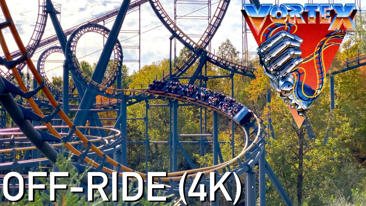 Vortex Off-Ride Video (4K) - Kings Island - Non Copyright #RIP