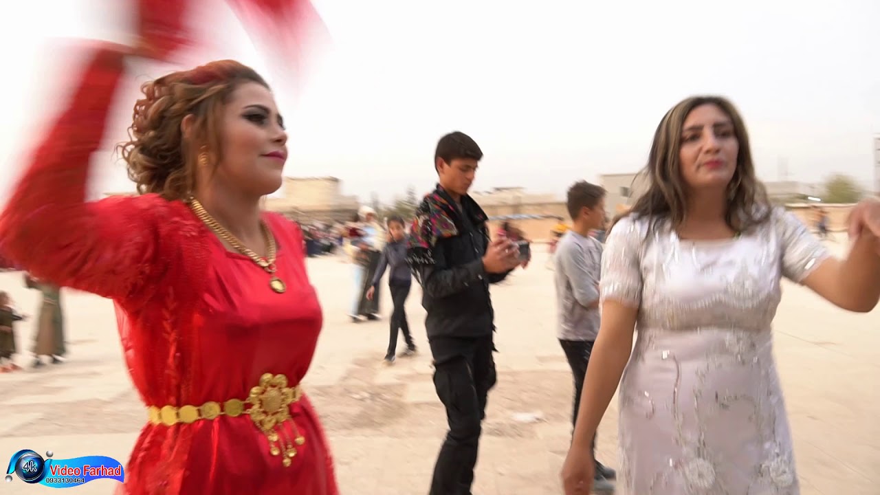 حفلة زفاف شرفان وكلستان بكوباني (عين البط)دي جي رقم 3#فيديو فرهاد#0933130464