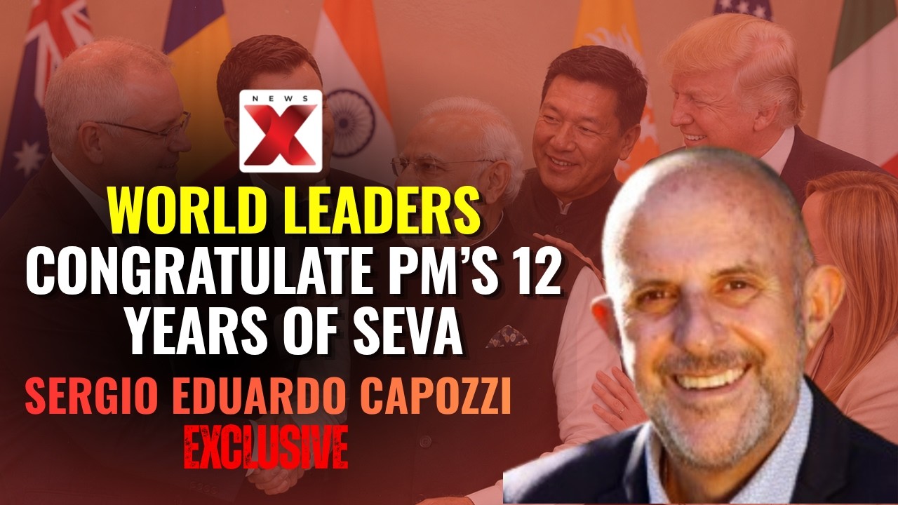 Sergio Eduardo Capozzi On PM Modi&rsquo;s 12 Years Of Transformational Leadership | NewsX Exclusive