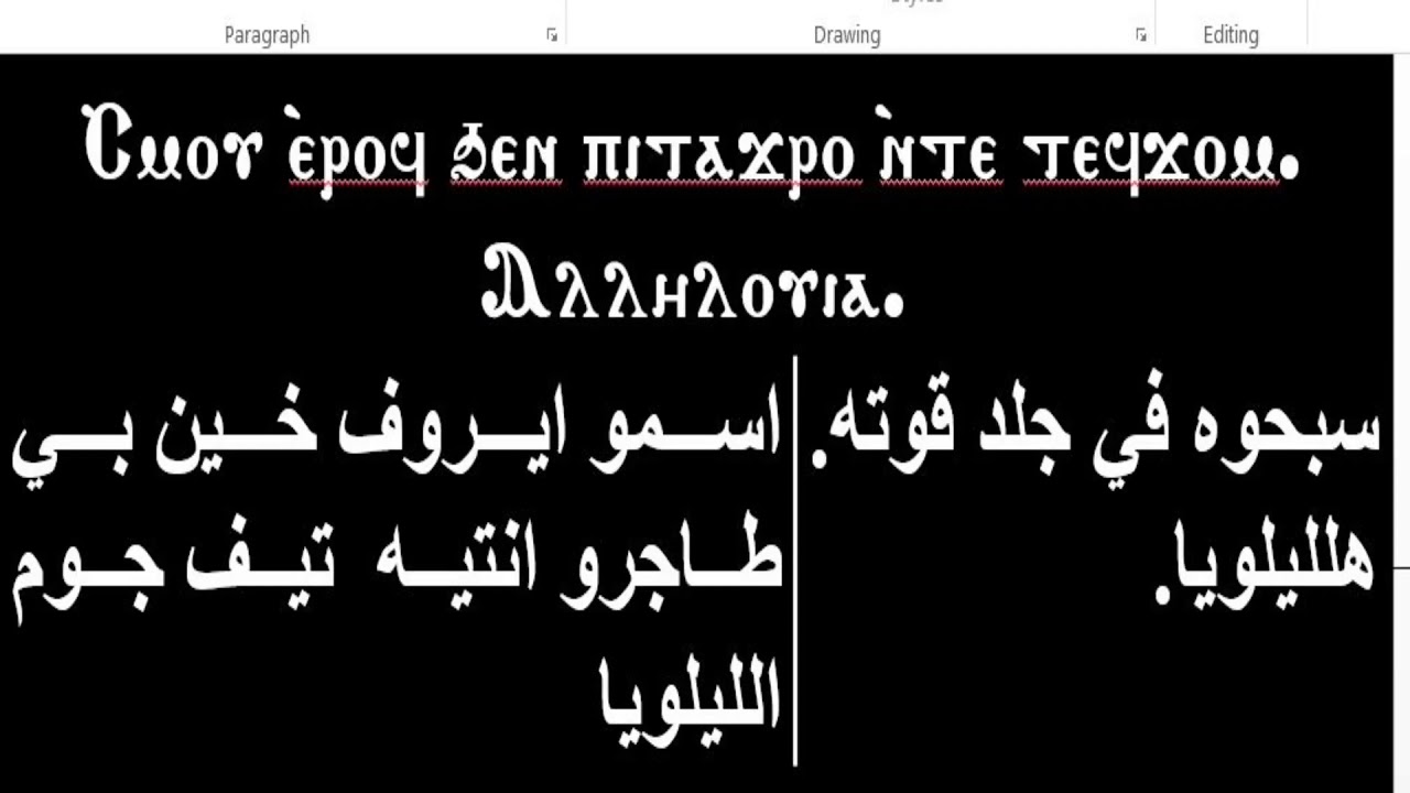 التوزيع مزمور 150 الكيهكي للمٌعلم / فرج منصور مرتل كنيسة السيدة العذراء والآنبا إبرام فيصل الجيزة