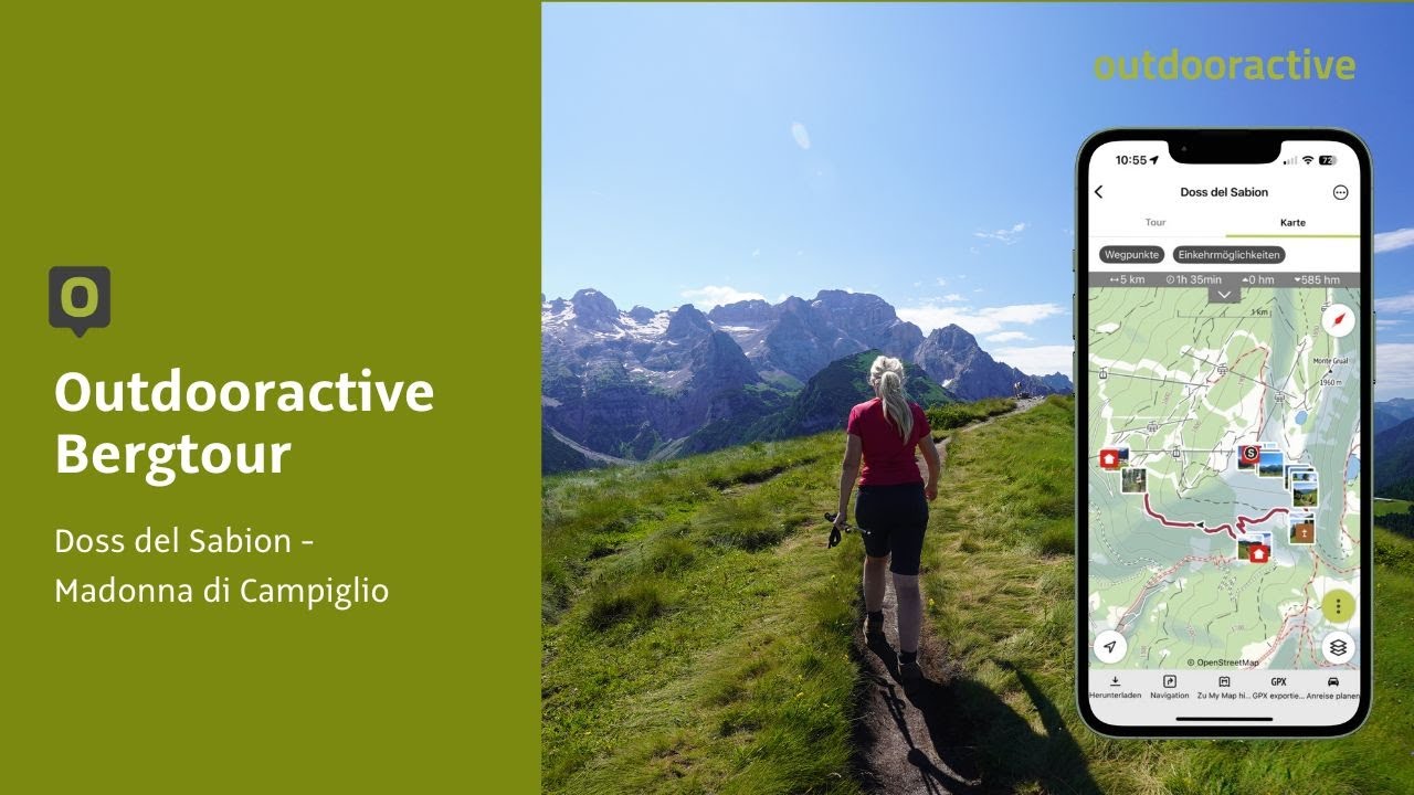 #outdooractivetour Doss del Sabion, Madonna di Campiglio