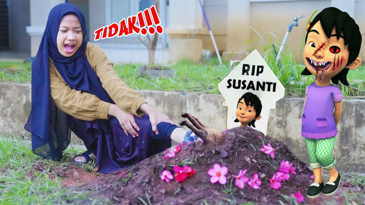 Drama || Dinda Menemukan Kuburan AIYA SUSANTI